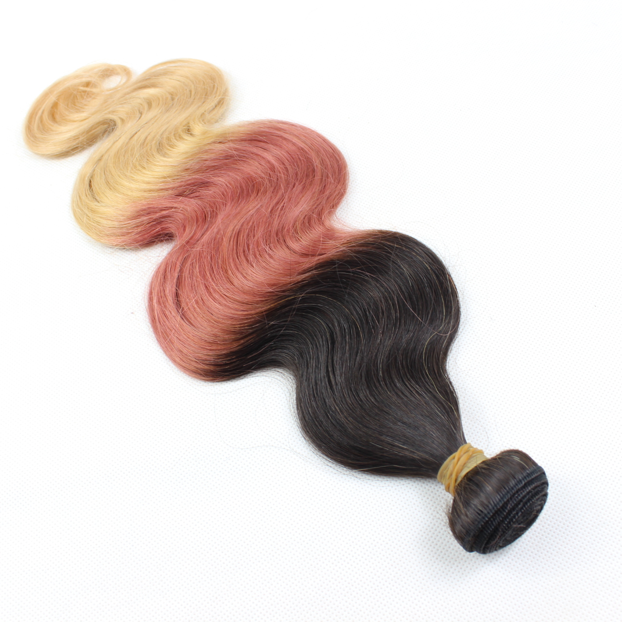Wholesale remy hair weaving  3T color 100% human hair extension YL168